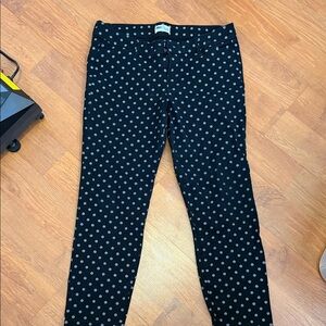 Black Polka Dot Pants